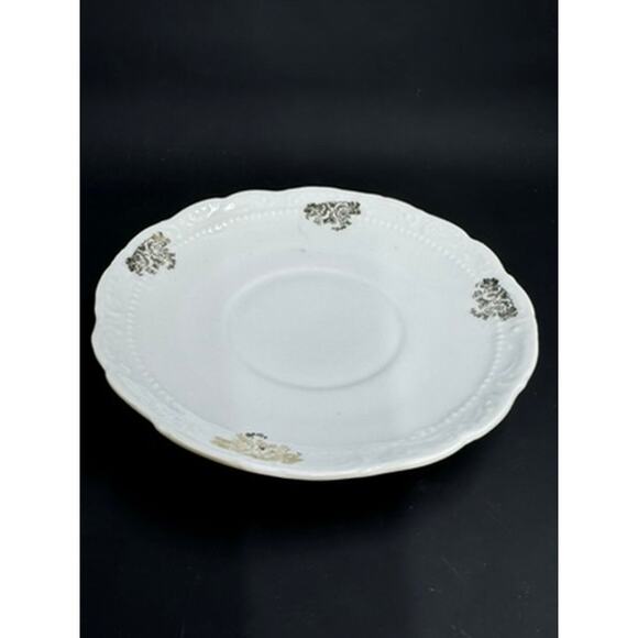 Tea Cup & Saucer Set,No Markings,Pink Peonies, Gold Clusters,No Chips Or Crazing - Picture 4 of 14